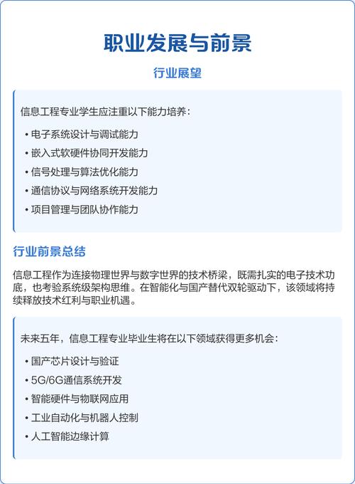 信息工程专业 技术内核与职业发展全景解析